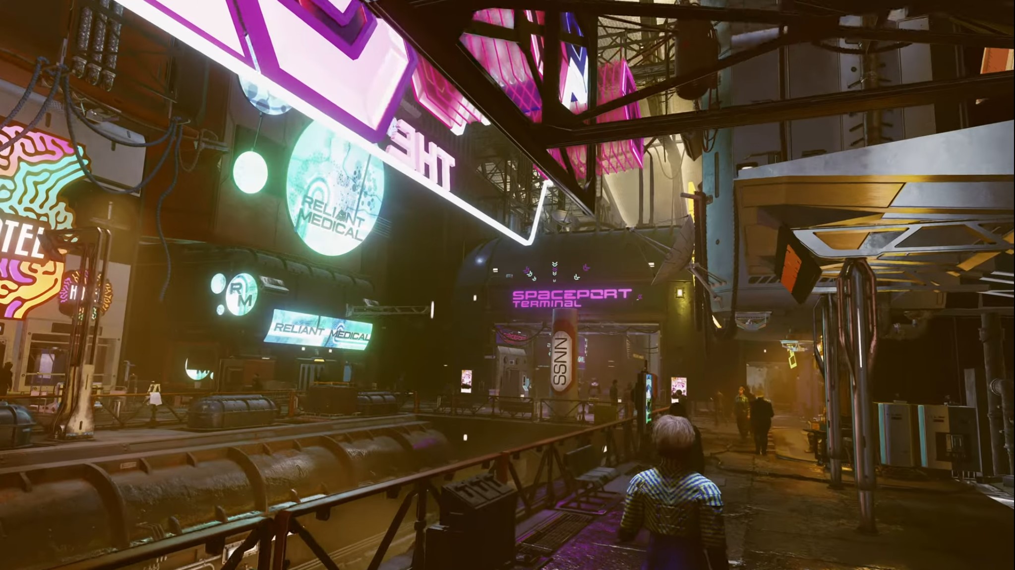 standard cyberpunky city in starfield