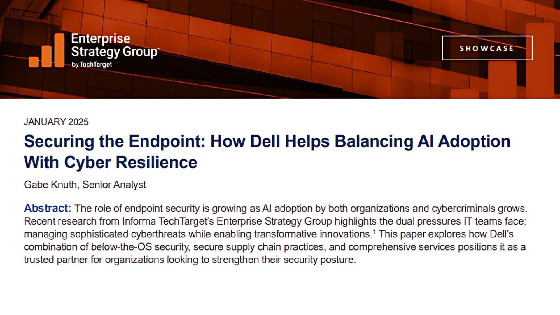 Securing the Endpoint_ How Dell Helps Balancing AI Adoption With Cyber Resilience