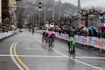 Sonny Colbrelli (Ita) Bardiani CSF wins GP Lugano