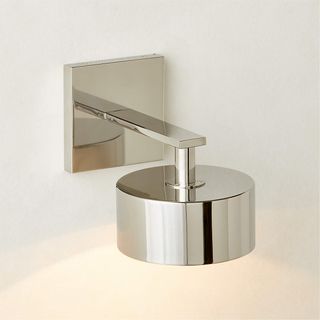nickel wall sconce