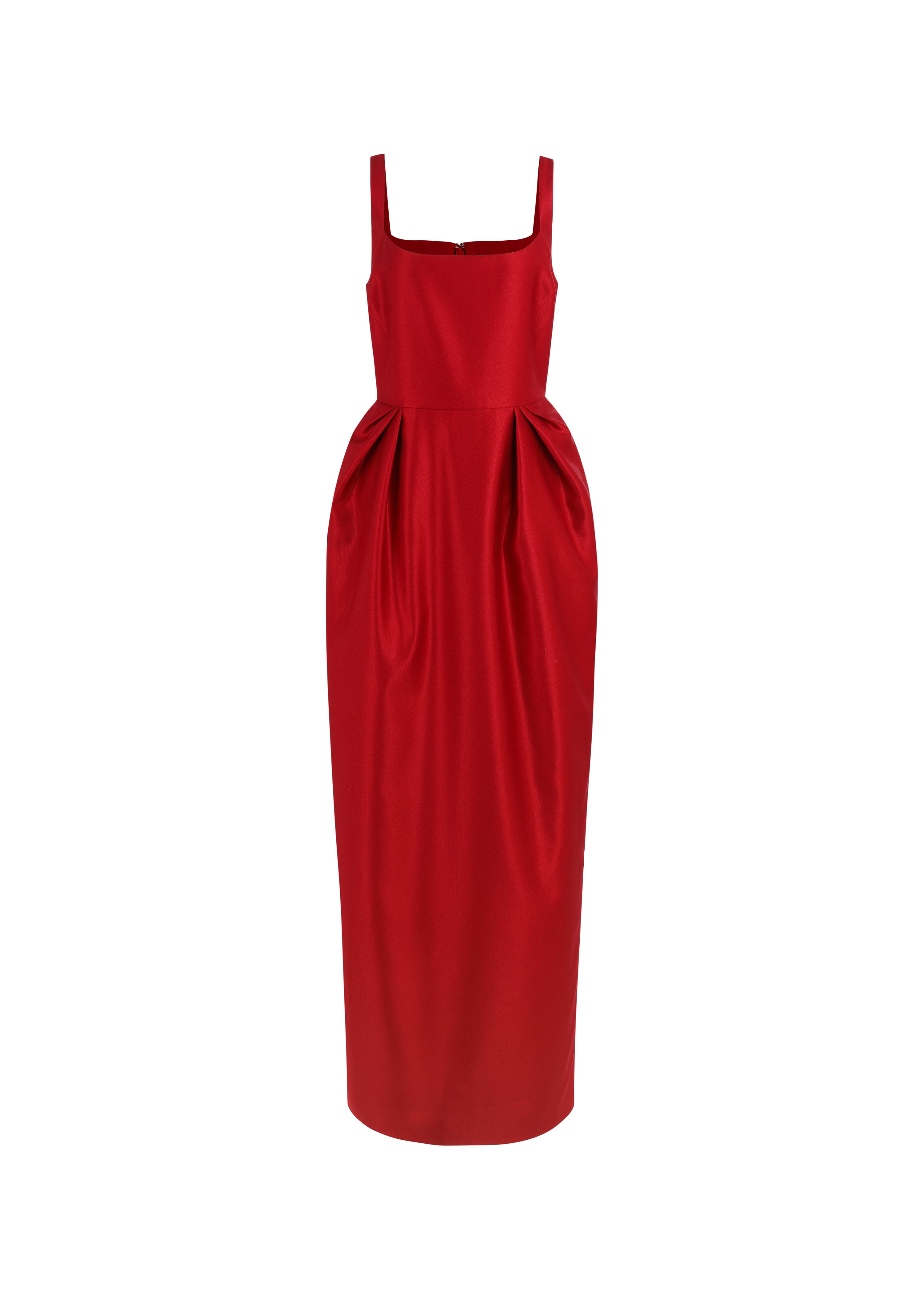 The Tulip Dress in Cabernet