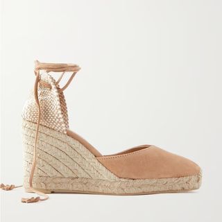 Castañer Carina 80 Suede Wedges 