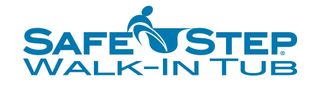 Best walk-in tubs: The Safe Step logo in blue