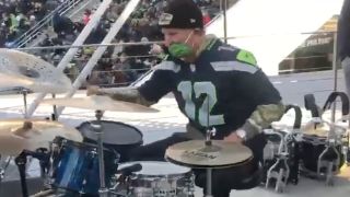 Chad Smith, Blue Thunder drumline