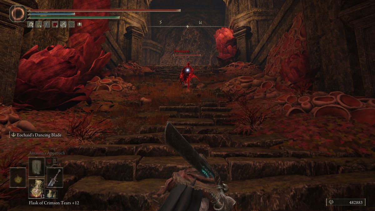 Elden Ring Hornsent quest - Rauh Ruins invasion