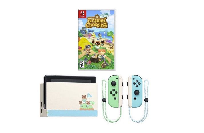 animal crossing switch console cost