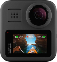 GoPro Max 360: was $499 now $399 @ Best Buy
We named the GoPro Max 360 one of the best 360 cameras we've tested. It's designed for immersive 360 view footage in 6K, although it can also shoot traditional footage too. You don't get the same level of ruggedness as a standard GoPro Hero camera, but this is an action camera designed for a very specific purpose. 
Price check: $399 @ Amazon