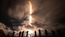 Polaris Dawn mission takes off from Cape Canaveral, Florida