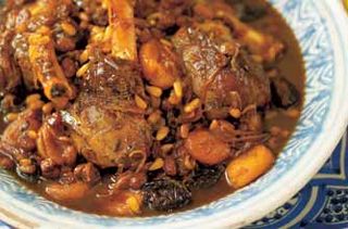Sophie Conran's lamb shanks with caramelised onion