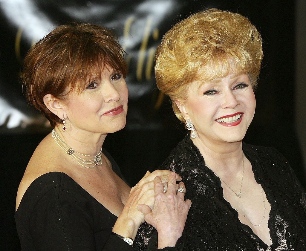 Carrie Fisher and Debbie Reynolds.