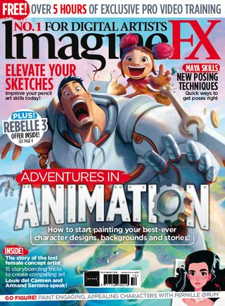 ImagineFX issue 165 cover