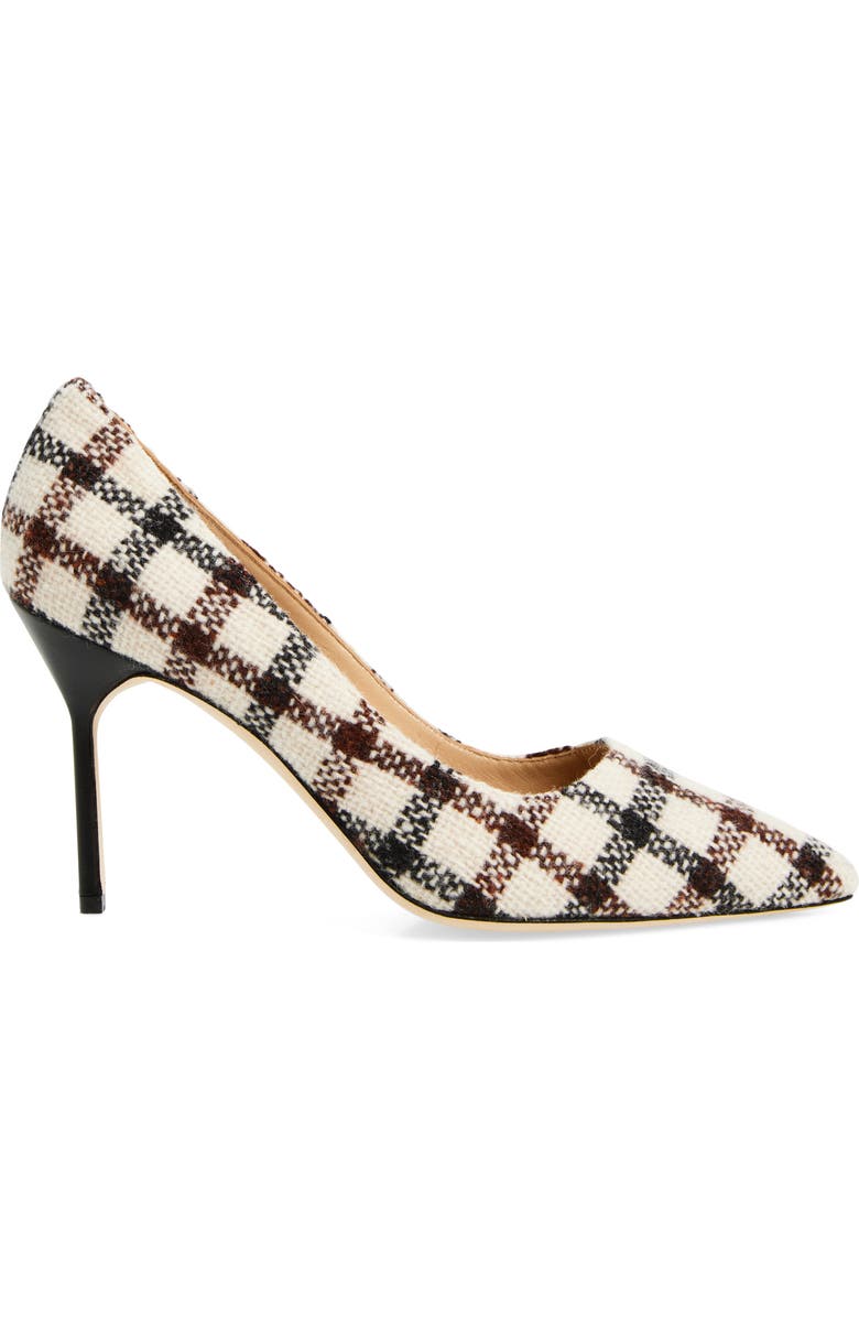 Bb Pointed Toe Tweed Pump