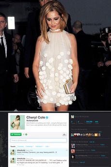 Cheryl Cole - Cameron Diaz - Rihanna - Cheryl Cole breaks Twitter silence with Cameron Diaz birthday Tweet - Cheryl Cole Twitter - Twitter - Marie Claire - Marie Claire UK