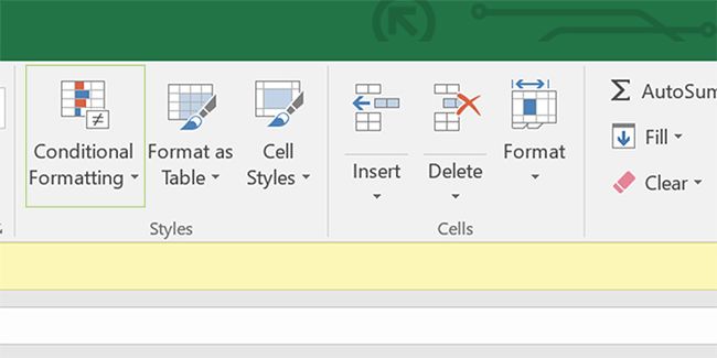 microsoft excel spreadsheet shade every other row