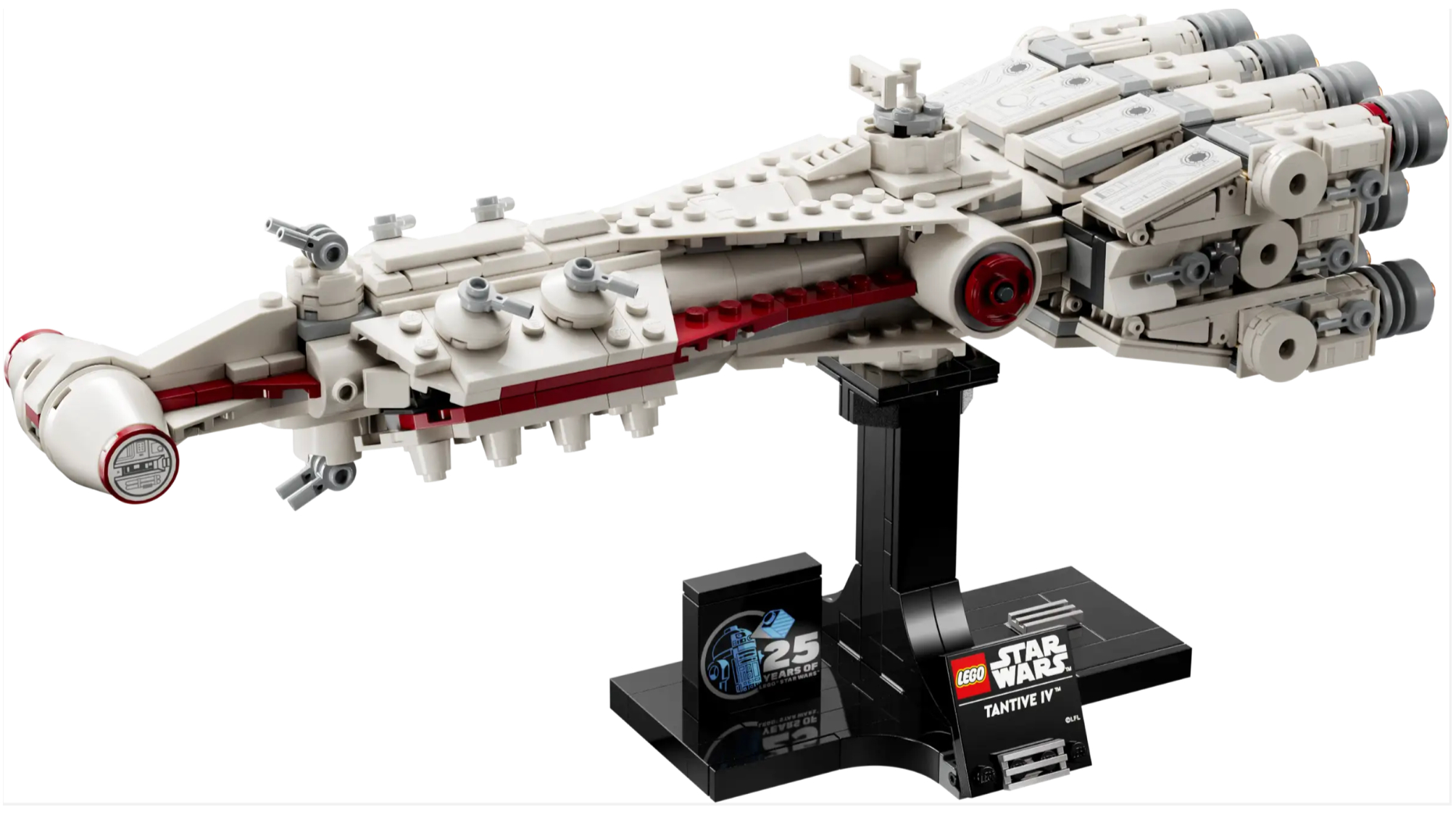 The Lego Star Wars Tantive IV starship