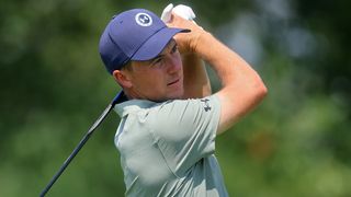Jordan Spieth in the BMW Championship at Olympia Fields