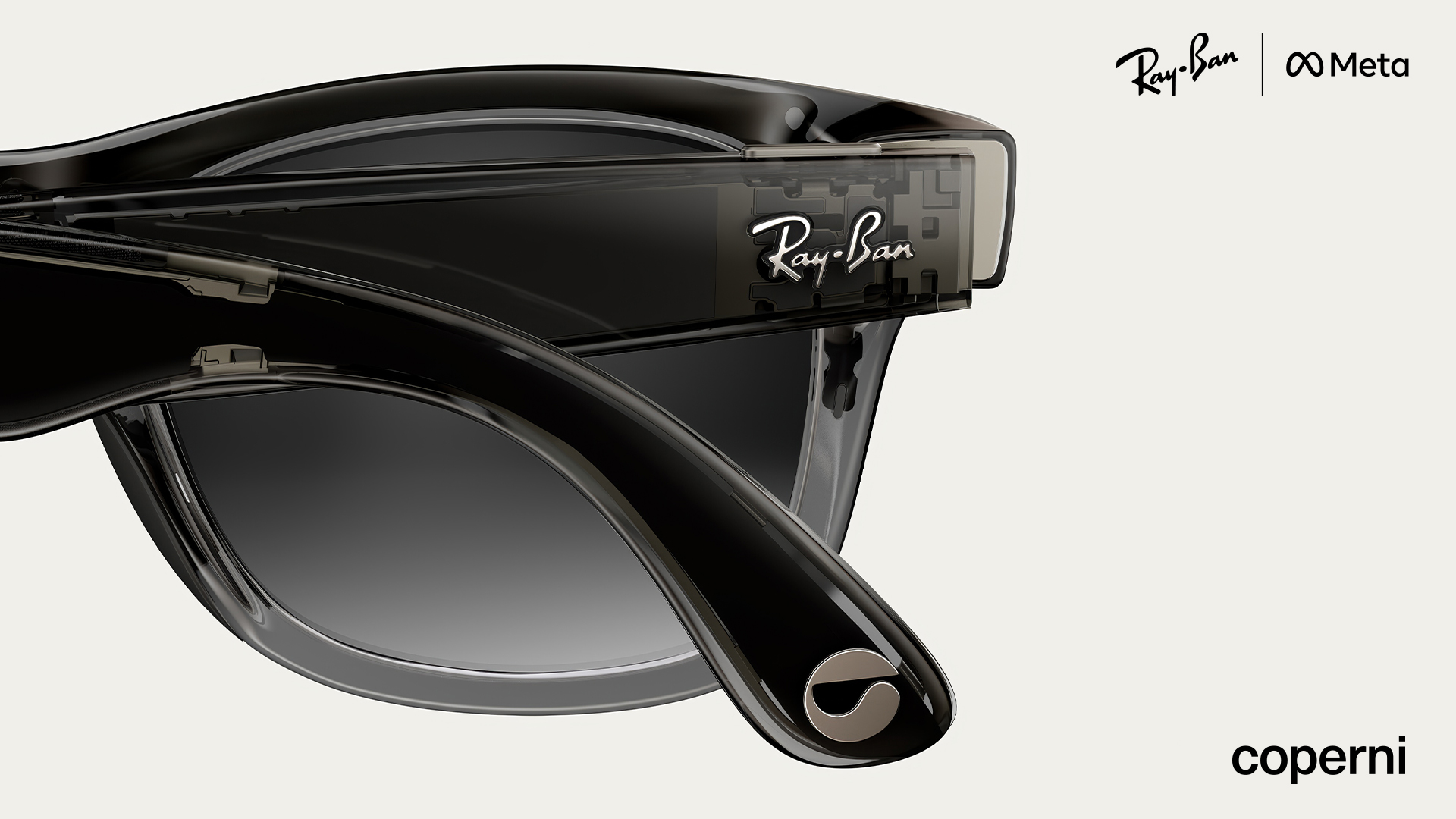 The Ray-Ban Meta Coperni smart glasses