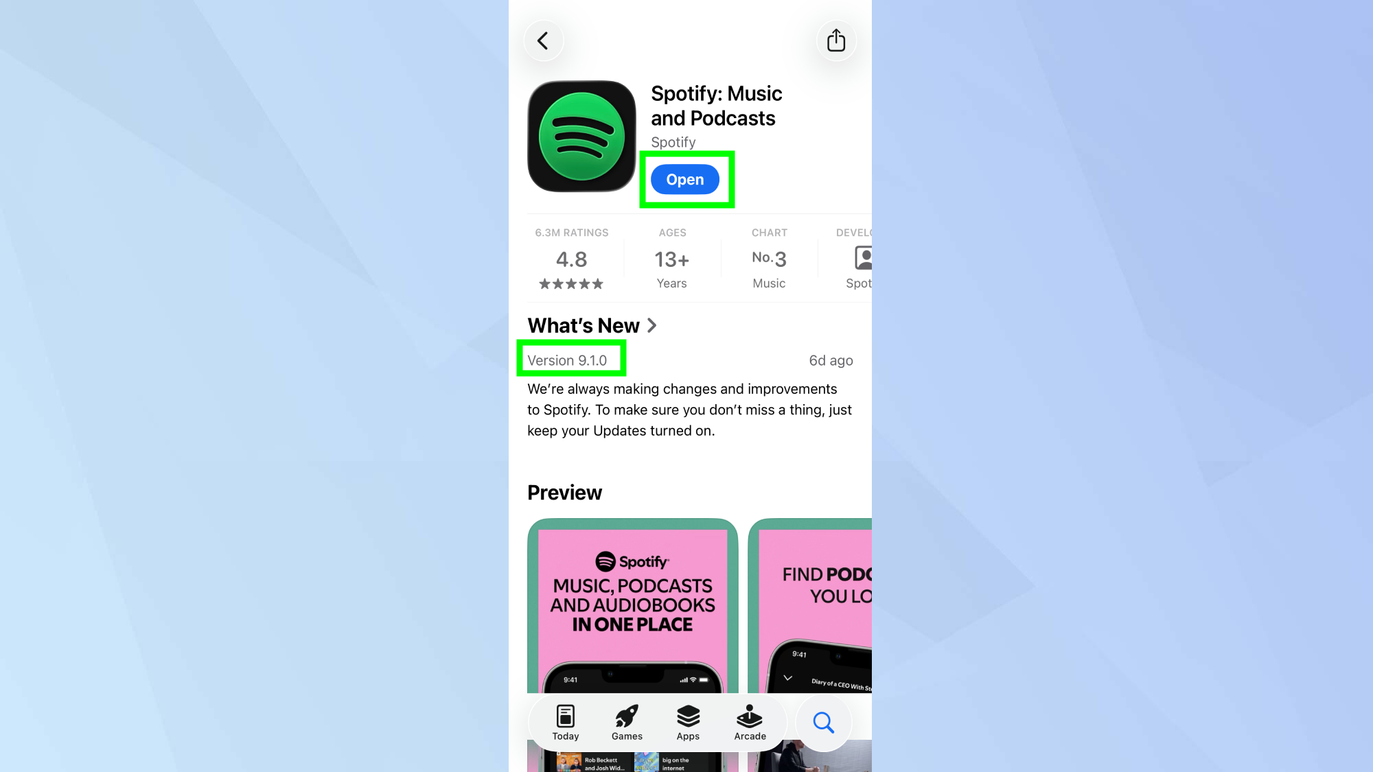 Spotify app
