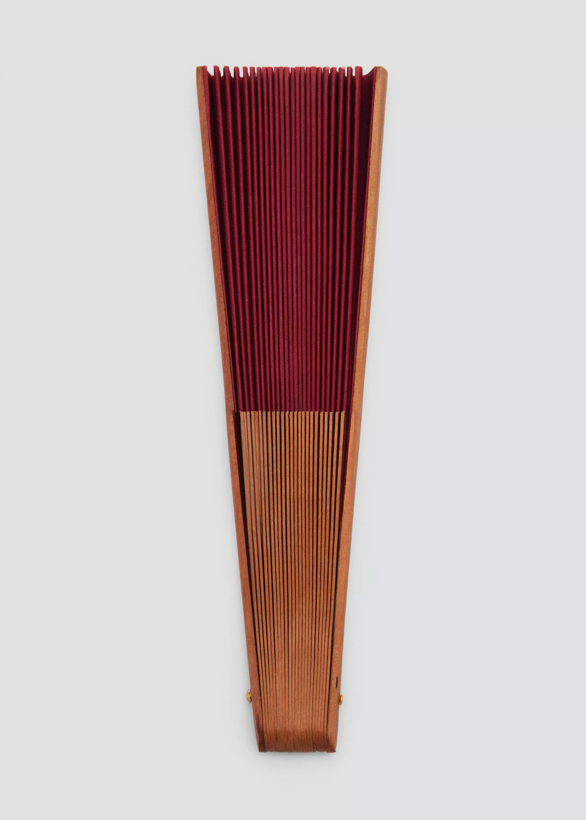Smooth Wooden Fan - Women | Mango Usa