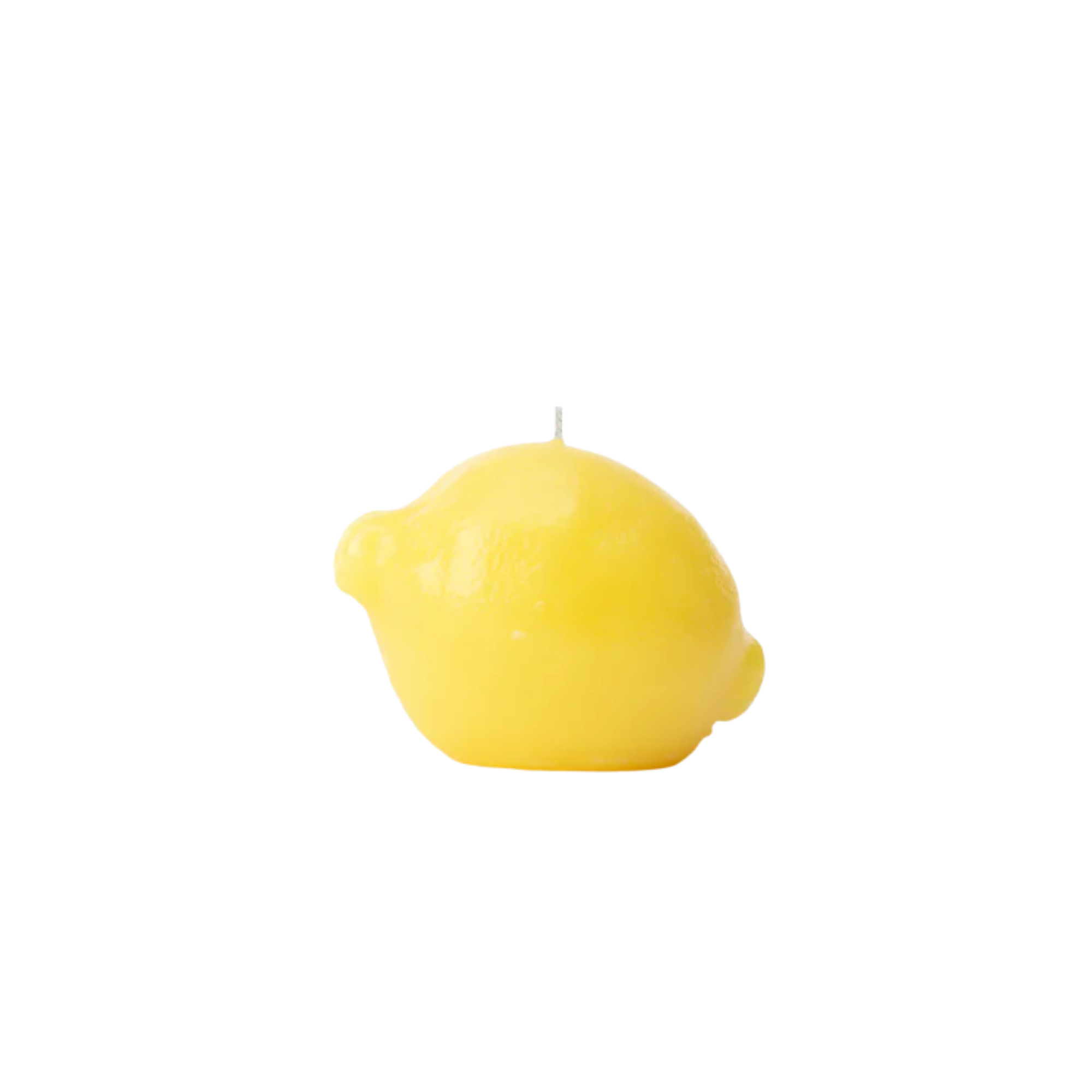 a lemon candle