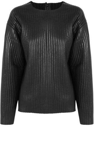 Alexander Wang Ribbed Leather Top, £371