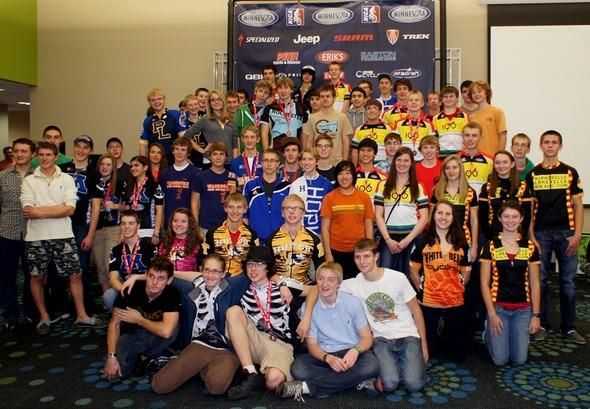 Minnesota High School Cycling League participants