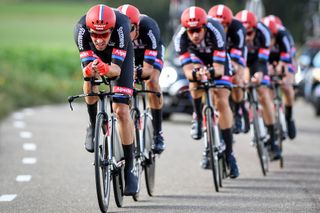 Giant-Alpecin on course during the team time trial at the Eneco Tour