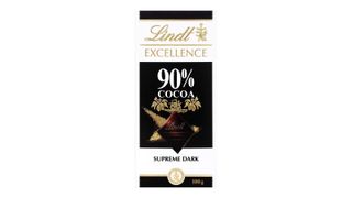 Lindt Excellence Dark Chocolate 90% Cocoa