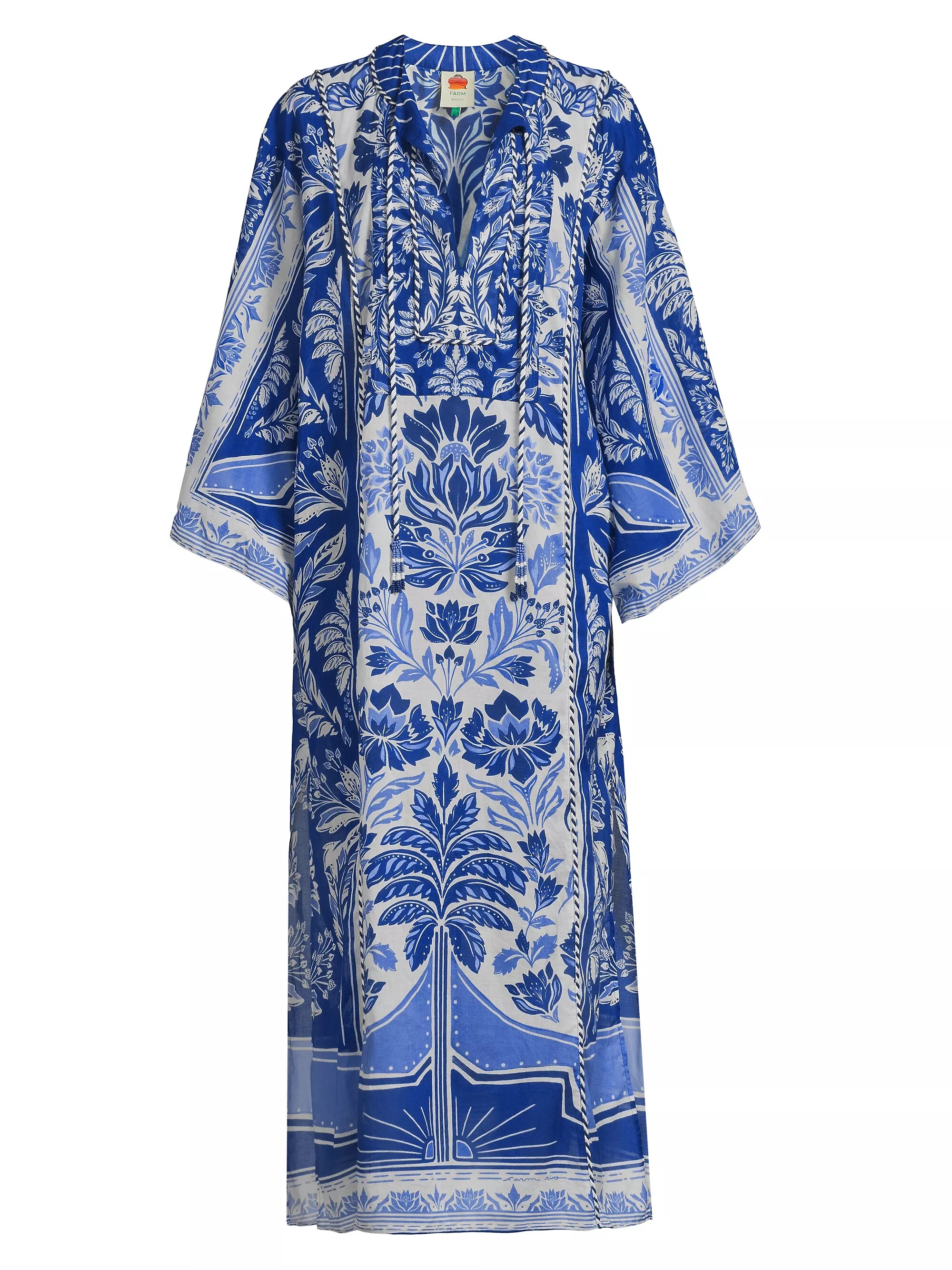 Delicate Tapestry Cover-Up Long Dress