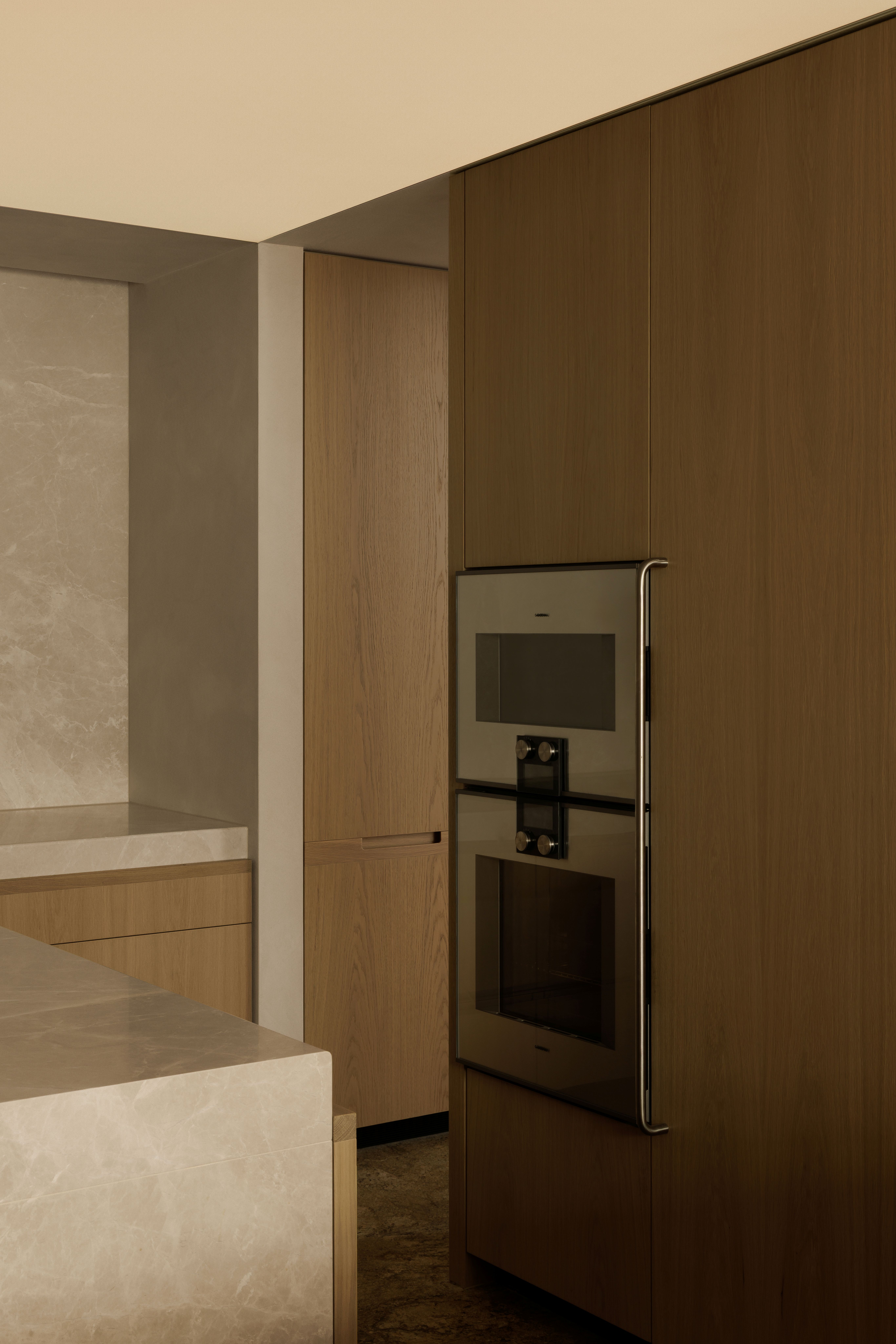 Minimalist kitchen area