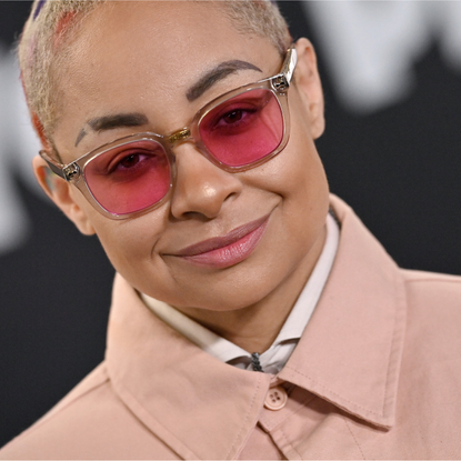Raven-Symone attends the Los Angeles Premiere of Netflix's "You People" at Regency Village Theatre on January 17, 2023 in Los Angeles, California. 