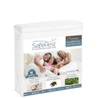 4. SafeRest Waterproof Mattress Protector$49.95$29.97 at Amazon
Best for: Protection against bedwetting&nbsp;