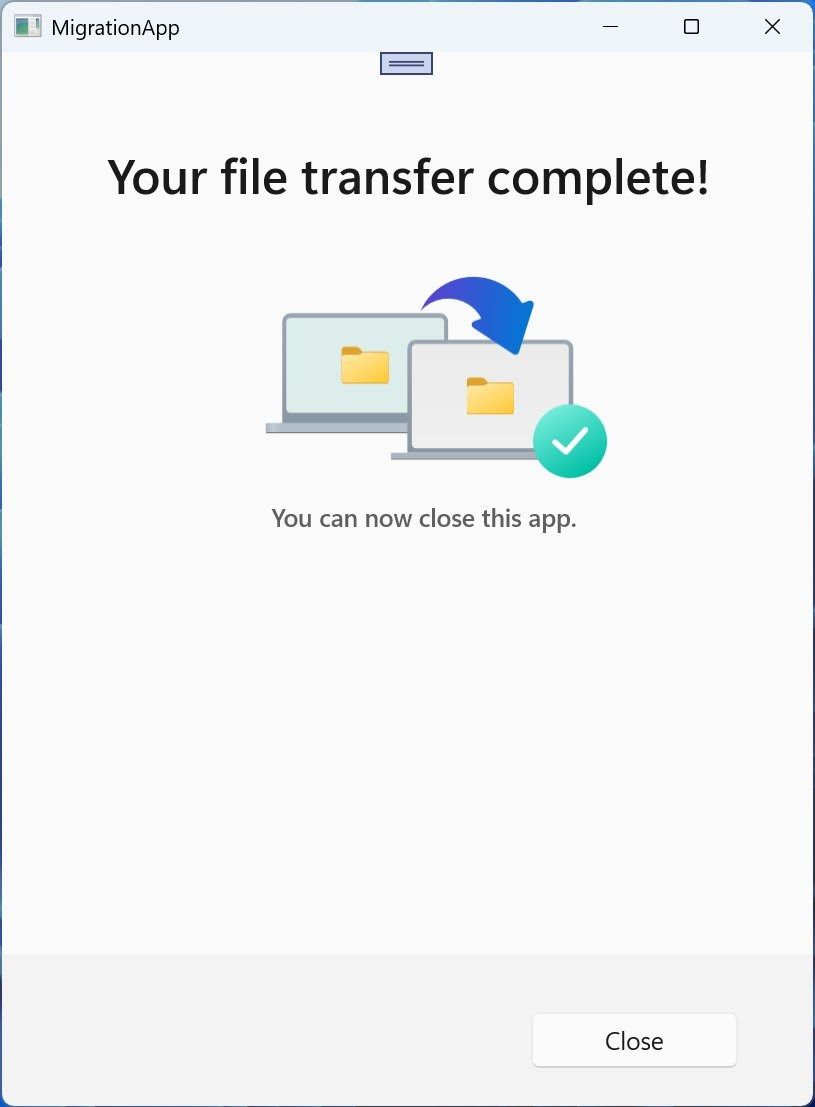 Windows 11 Migration images