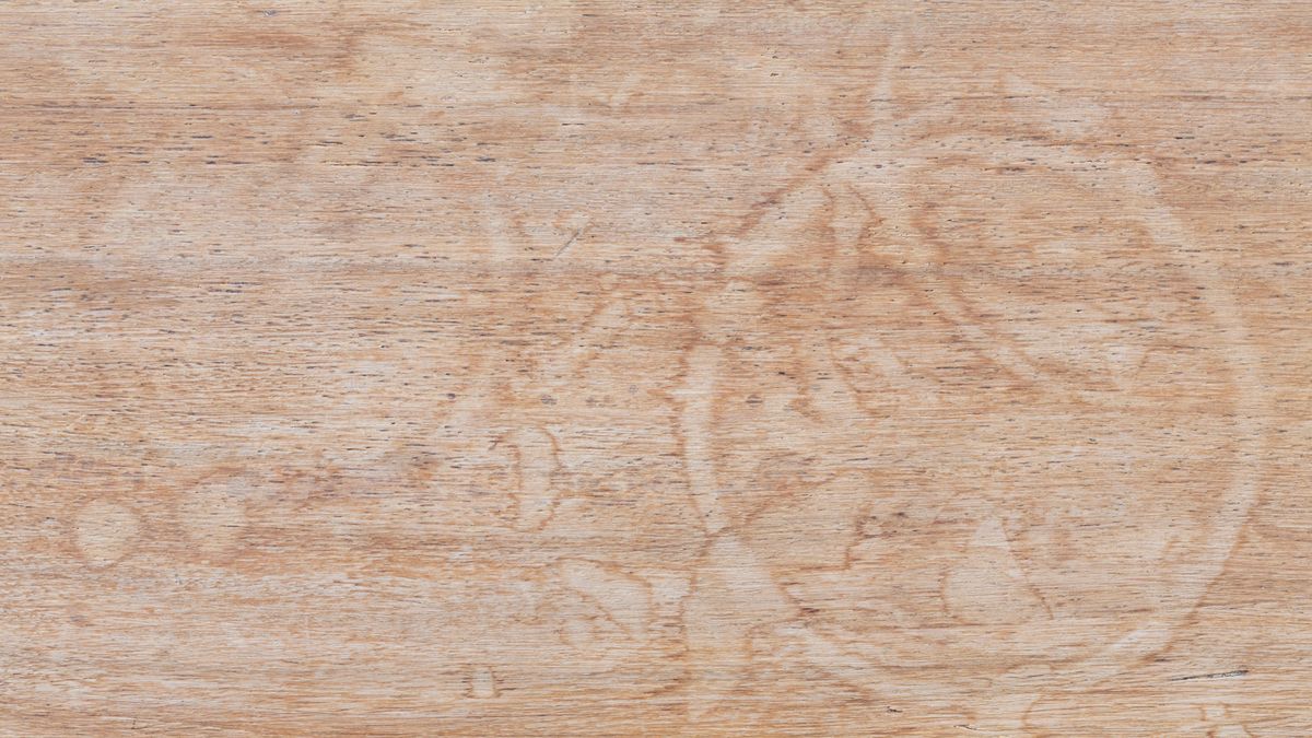 water marks on wood