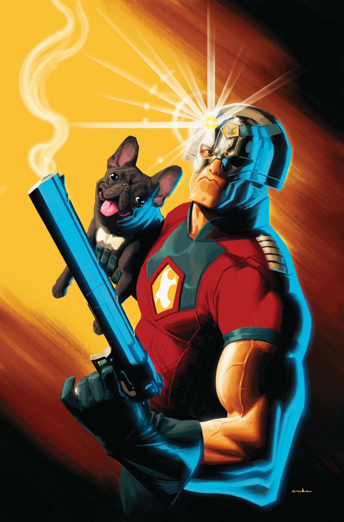 Peacemaker Tries Hard! #1 covers