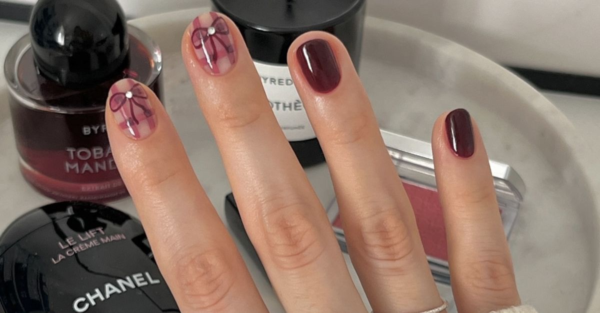 7 Chic Bow Nail Ideas That Are Perfect for December