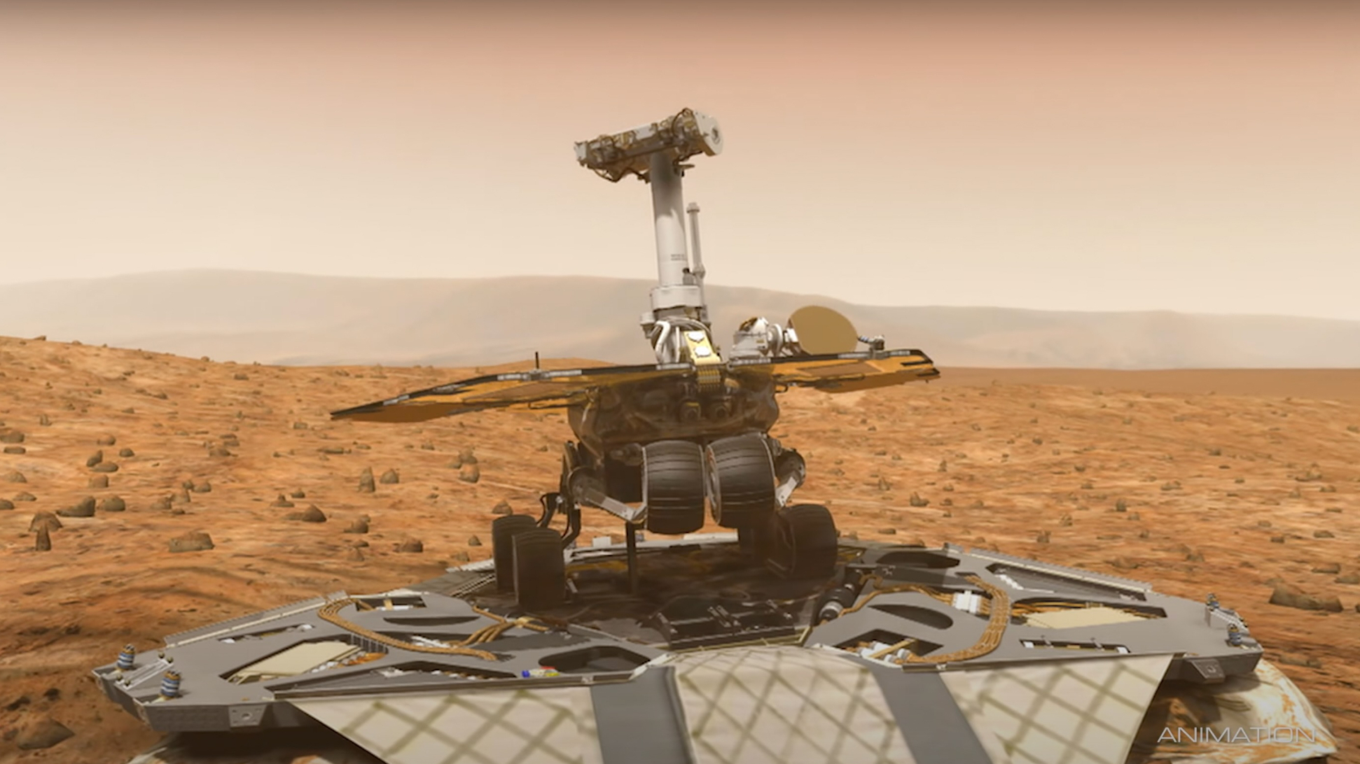 Opportunity Rover Delta II Launch – NASA Mars Exploration