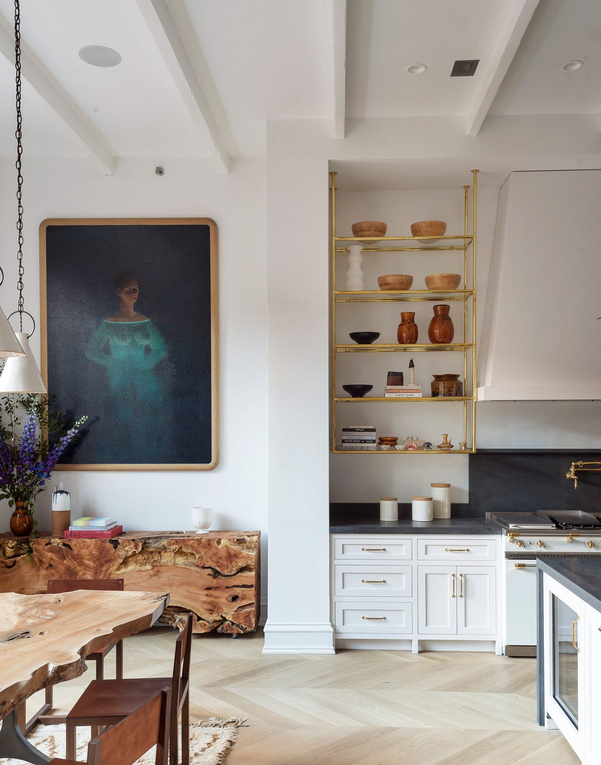 This historic brownstone in Brooklyn has been given a fresh and vibrant new lease of life