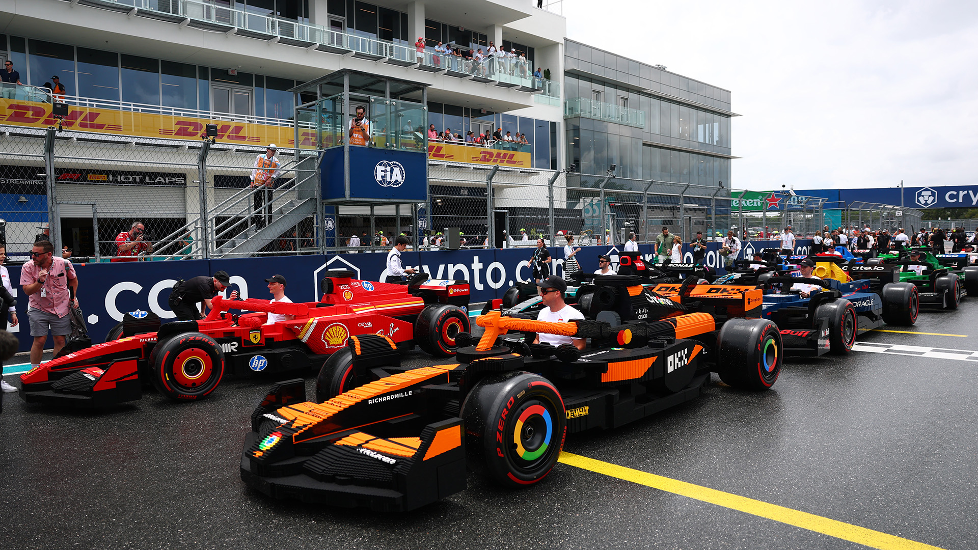 Lego at Miami GP