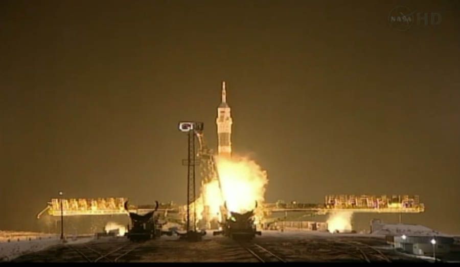 Russian Rocket Launches Astronauts On Holiday Space Station Trip | Space