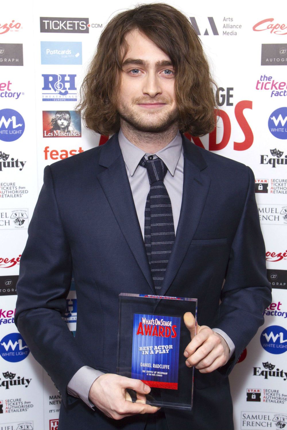 Daniel Radcliffe's Long Hair Taught Him Something About Women | Marie ...