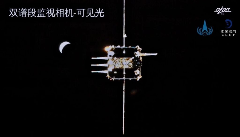 China's Chang'e 5 aces lunar orbit docking needed to bring moon samples home