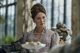 Queen Charlotte: A Bridgerton Story Ruth Gemmell plays Lady Violet Bridgerton