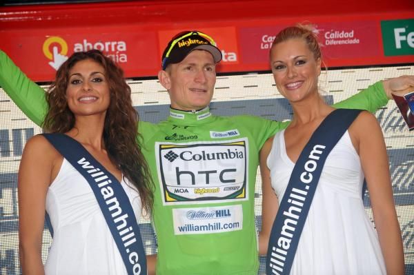 Greipel still owns the green points classification jersey.