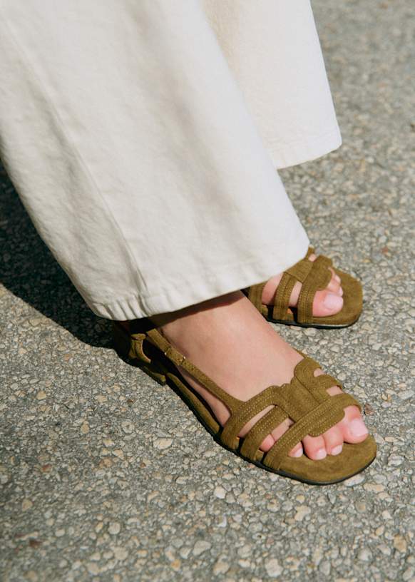 Sezane Josepha Low Sandals