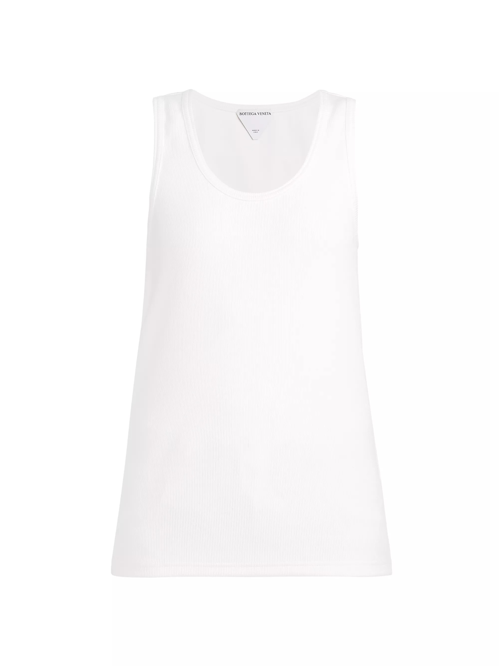 Rib-Knit Oversized Tank Top