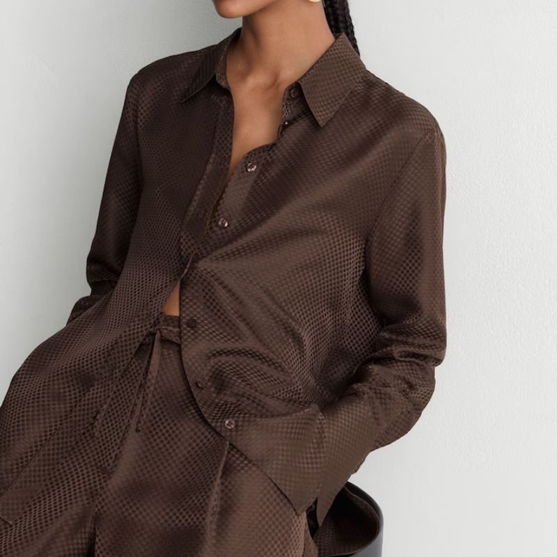 Image of brown shirt