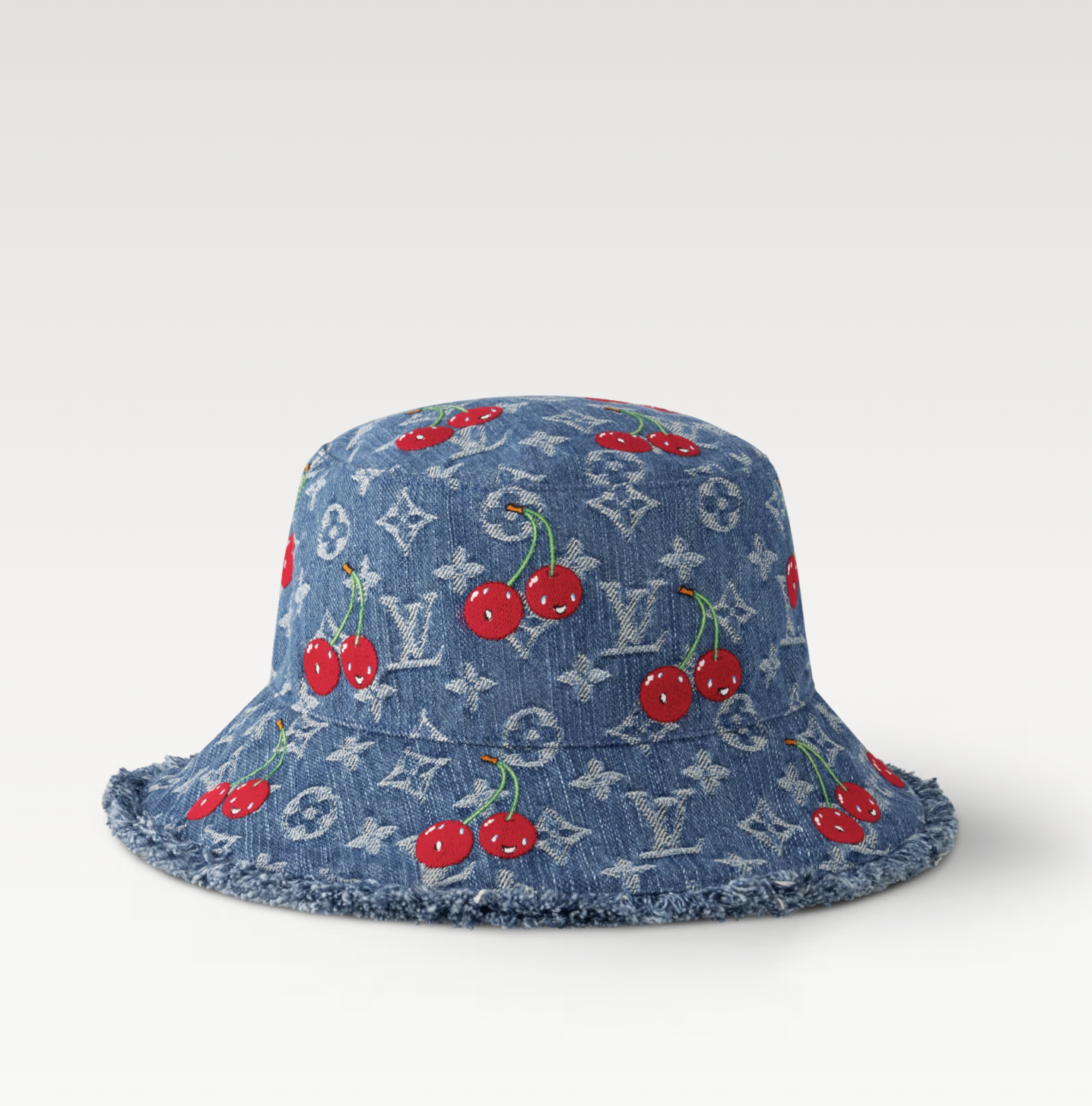 LV x TM, Denim Cerise Bucket Hat