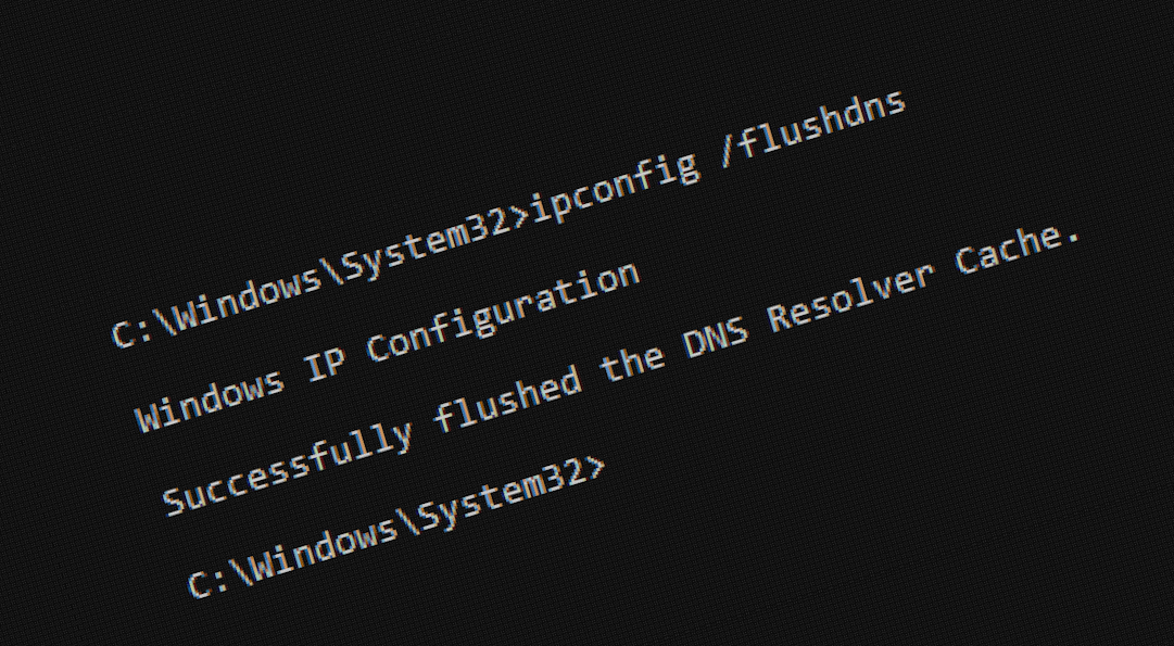 How to flush DNS cache in Windows