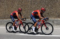 Dani MArtinez at 2023 Tour de France with Egan Bernal